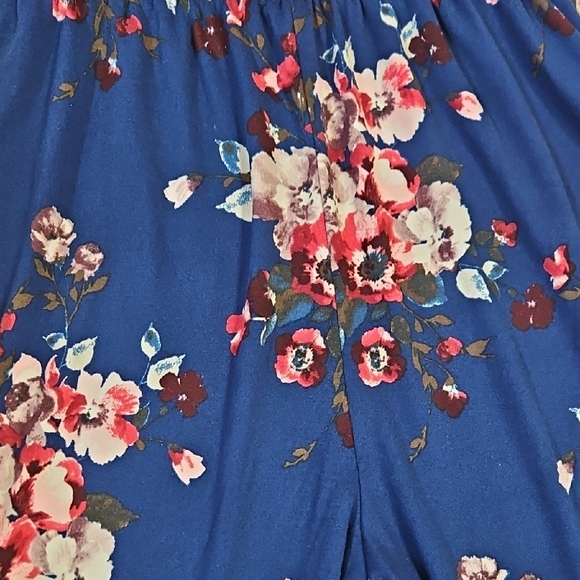 Walking On Sunshine Floral Ruffle Strap Jumpsuit - Picture 6 of 6